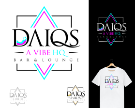 Logo Design entry 3253433 submitted by EJ JAMPE PAMAKE to the Logo Design for Daiqs A Vibe HQ run by st3520