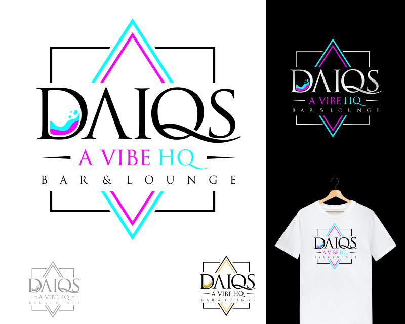 Logo Design Entry 3253433 submitted by EJ JAMPE PAMAKE to the contest for Daiqs A Vibe HQ run by st3520