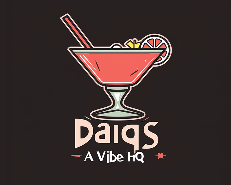 Logo Design Entry 3254689 submitted by ccnuec to the contest for Daiqs A Vibe HQ run by st3520