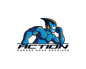 Mascot Design Entry 3369499 submitted by Amy_Logo to the contest for Action Garage Door Services run by jdv0521