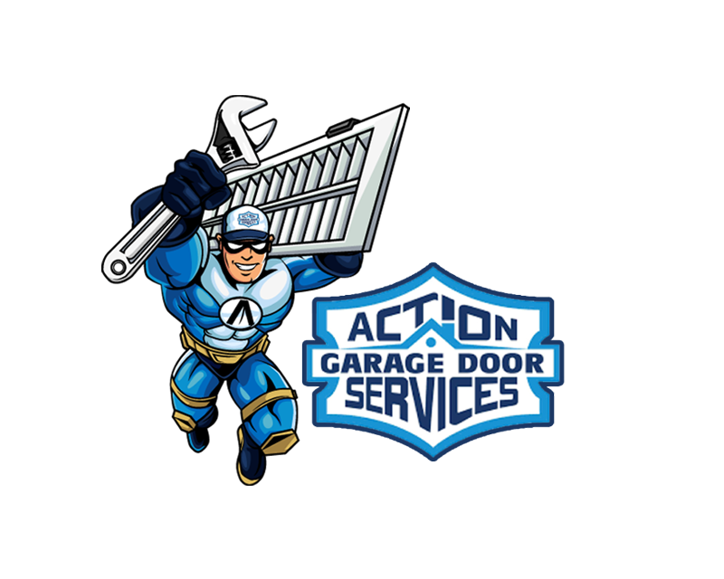 Mascot Design Entry 3254519 submitted by Nikho_Zholeh97 to the contest for Action Garage Door Services run by jdv0521