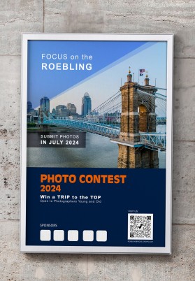 Graphic Design Entry 3369640 submitted by SheikhSatu to the contest for Roebling Bridge Photo Contest 2024 run by Mark Buelsing