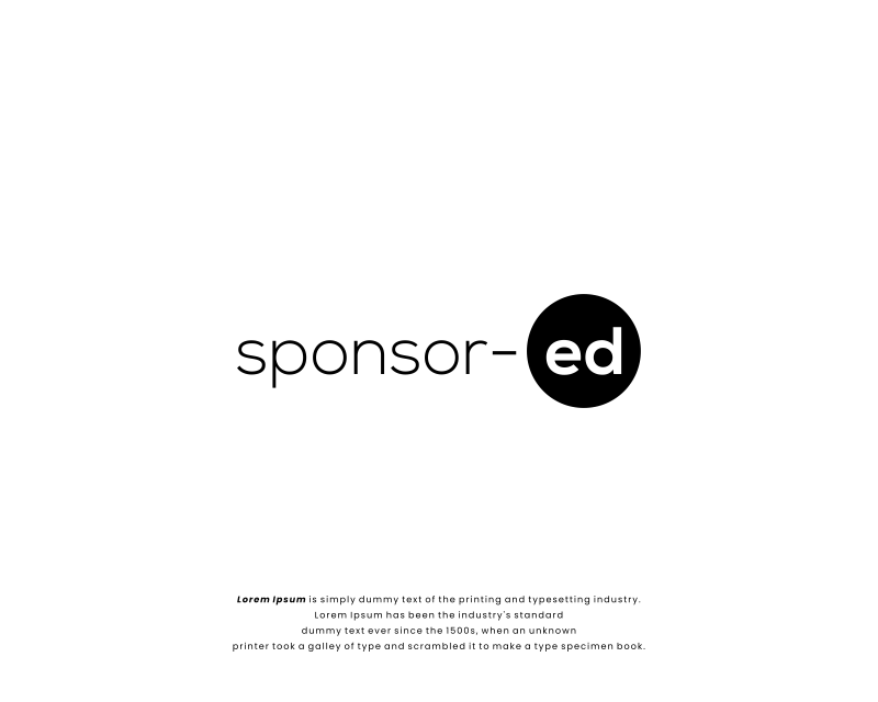 Logo Design entry 2581622 submitted by manaf to the Logo Design for sponsor-ed run by spg