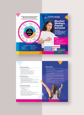Brochure Design entry 3165818 submitted by alanqosh to the Brochure Design for AccuPay Systems run by fmwania