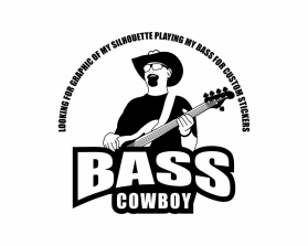 Graphic Design entry 2230799 submitted by Design Rock to the Graphic Design for Bass Cowboy run by Tazredrock