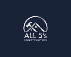 Logo Design entry 2234521 submitted by ChampenG to the Logo Design for All 5's Construction run by cbrooks@pentabldggroup.com