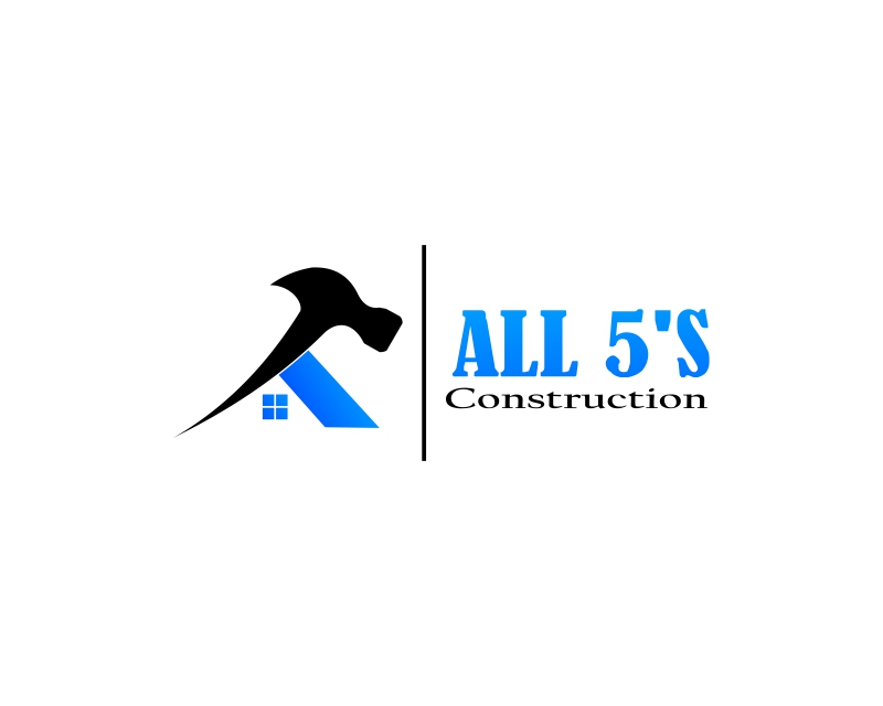Logo Design entry 2234578 submitted by alif dhal to the Logo Design for All 5's Construction run by cbrooks@pentabldggroup.com