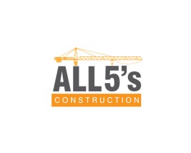 Logo Design Entry 2234631 submitted by room168 to the contest for All 5's Construction run by cbrooks@pentabldggroup.com