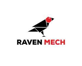 Another design by KURAMO submitted to the Logo Design for RAVEN MECH by Ravenmech