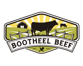 Logo Design Entry 2245887 submitted by Logigraph to the contest for Bootheel Beef run by mlance