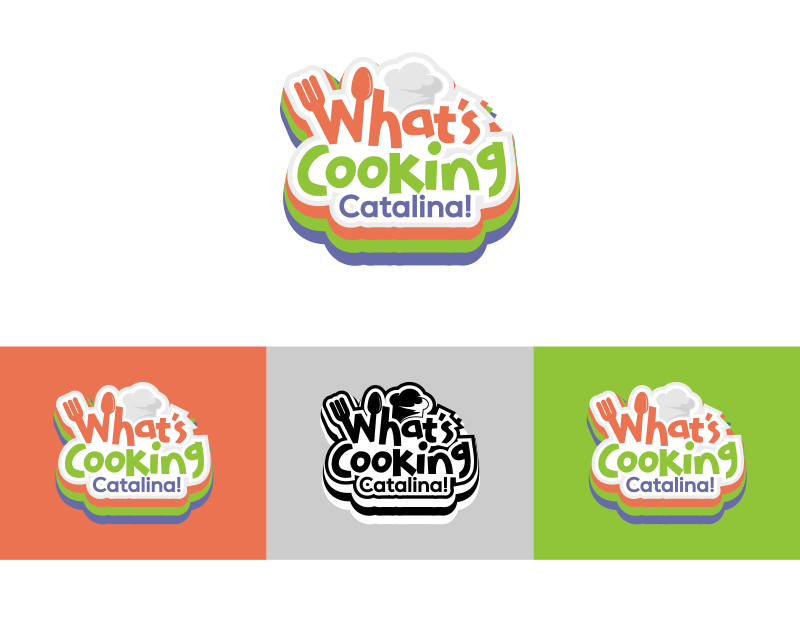 Logo Design entry 2246782 submitted by SATRI to the Logo Design for What's Cooking Catalina! run by amlaspina