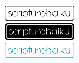 Logo Design Entry 2247961 submitted by Pyramid Graphics to the contest for Scripture Haiku run by srbentley