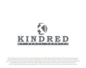 Logo Design Entry 2248367 submitted by SubstanceLab to the contest for Kindred by Regal Fabrics run by skahan54