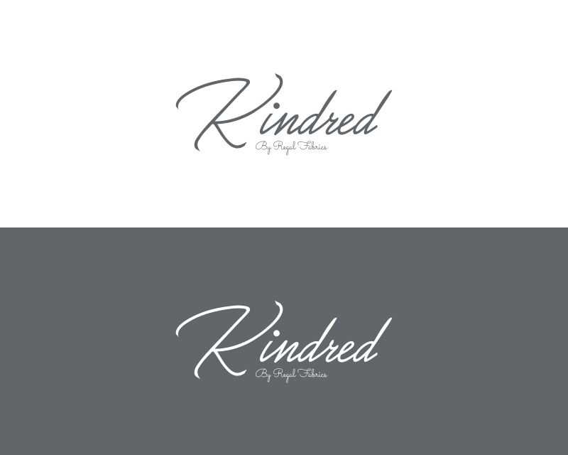 Logo Design entry 2248555 submitted by artnivora design to the Logo Design for Kindred by Regal Fabrics run by skahan54
