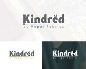 Logo Design Entry 2248461 submitted by Naufal refrizal to the contest for Kindred by Regal Fabrics run by skahan54