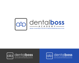 Logo Design entry 2249382 submitted by dibbofficial to the Logo Design for Dental Boss Academy run by draholmes
