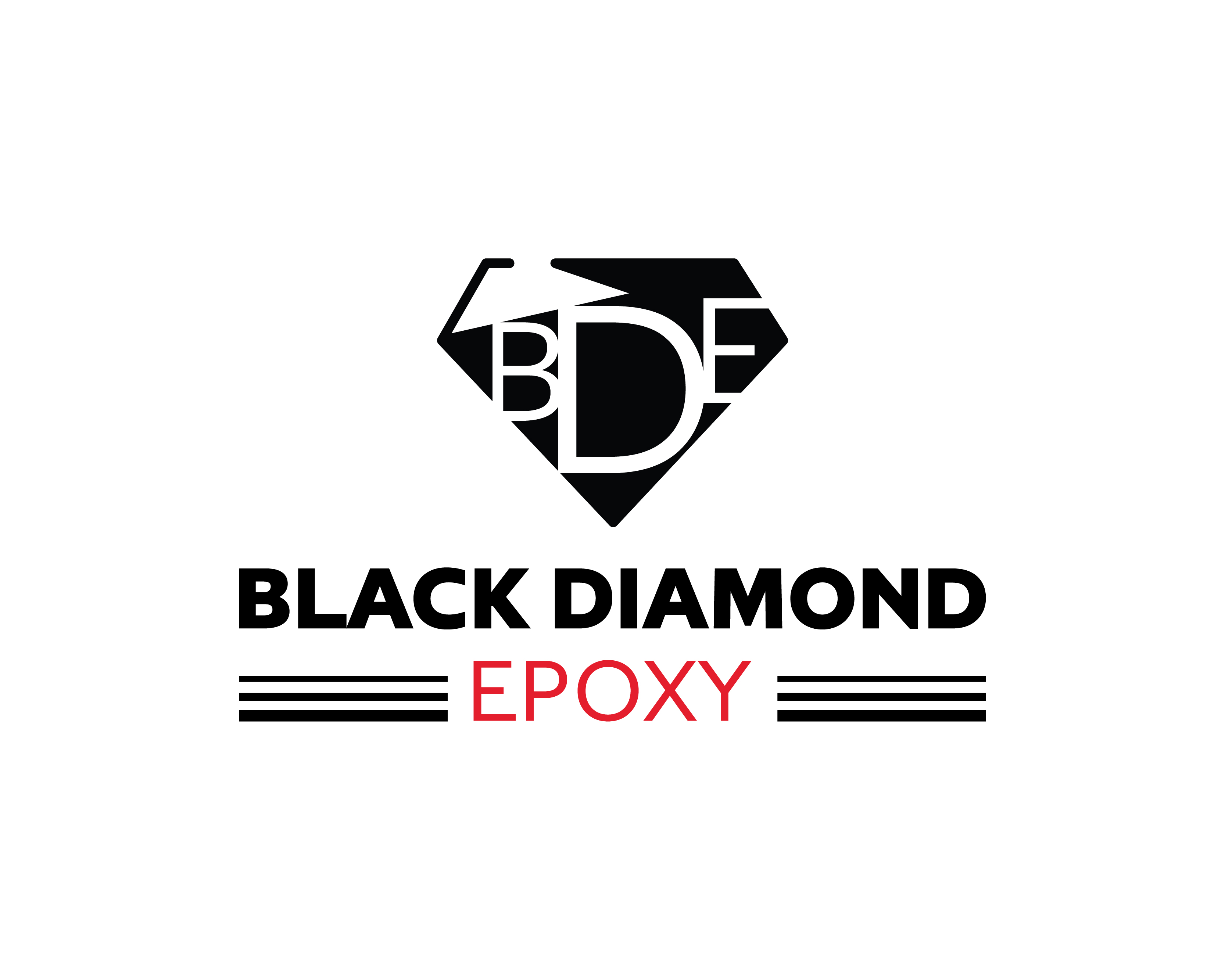 Logo Design entry 2249983 submitted by JOYMAHADIK to the Logo Design for Black Diamond Epoxy  run by Meloud01