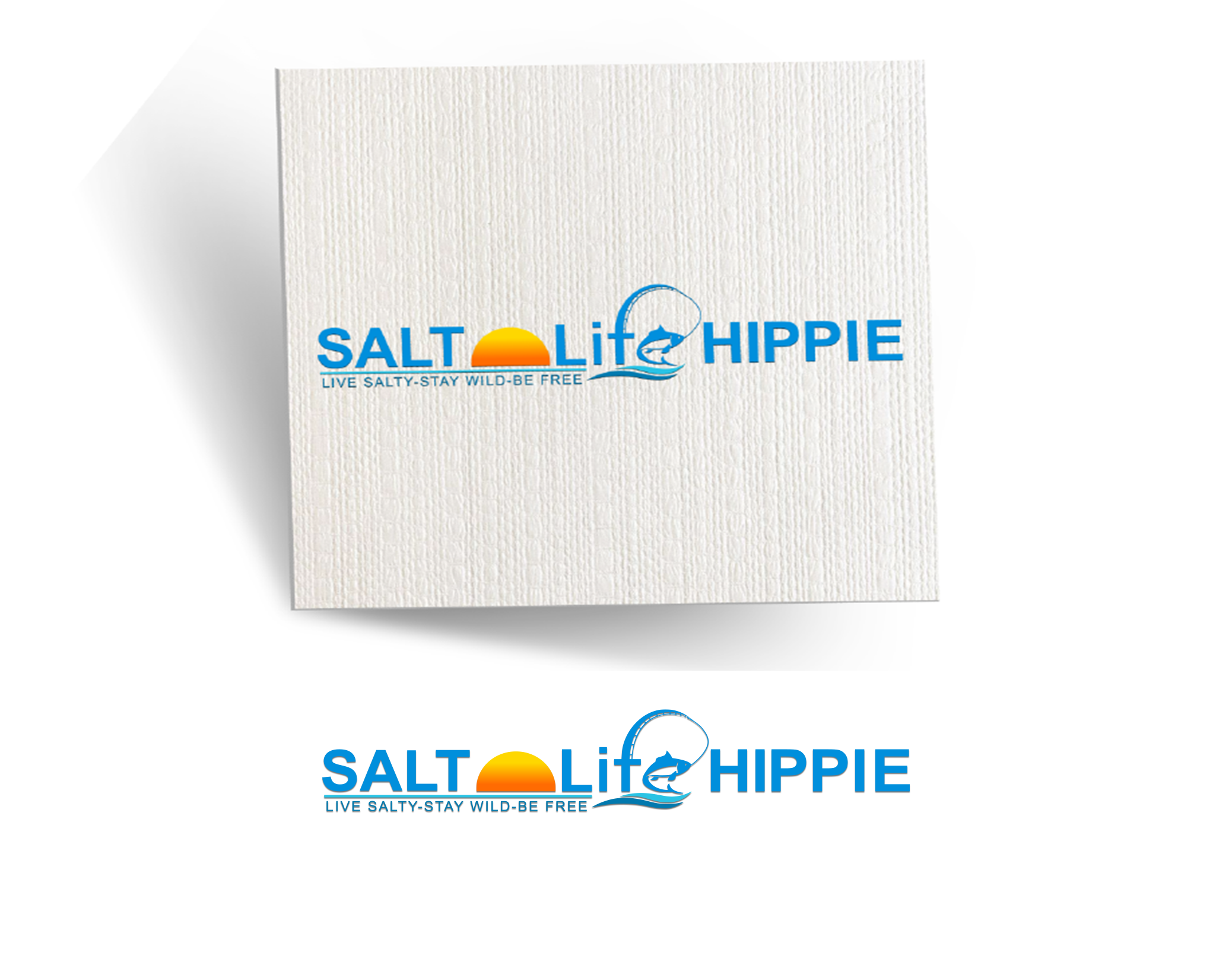 Logo Design entry 2516165 submitted by DeZain to the Logo Design for Salt Life Hippie run by lreyes0427