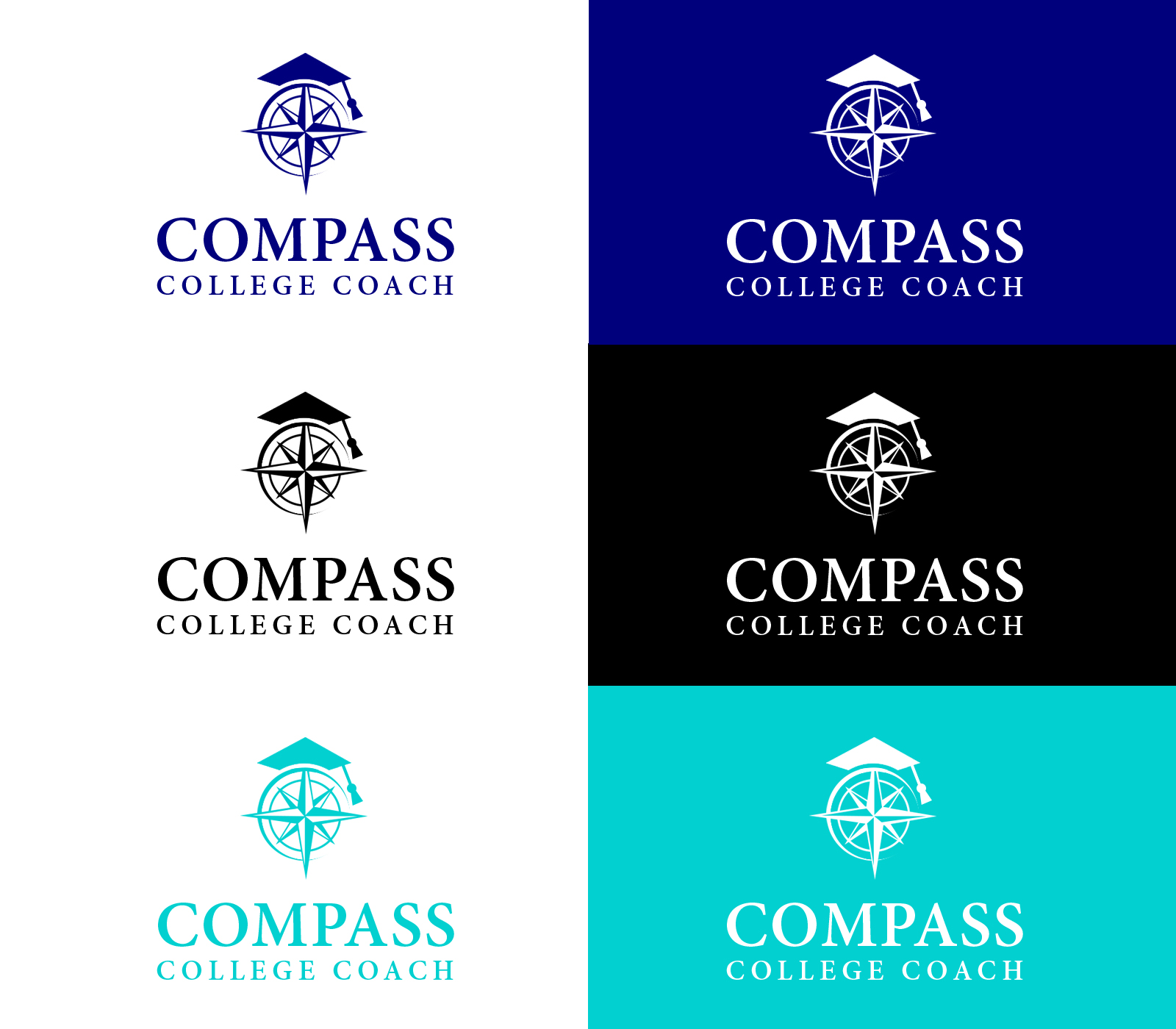 Logo Design entry 2256119 submitted by Hasibul_083 to the Logo Design for Compass College Coach run by jessicaann561