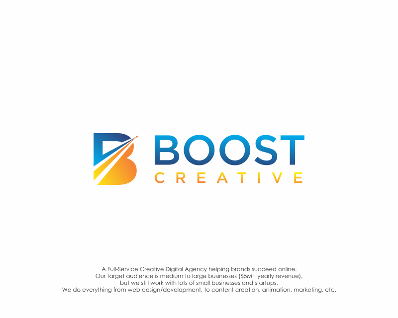 Logo Design entry 2256399 submitted by rohmadhani to the Logo Design for Boost Creative run by candersen
