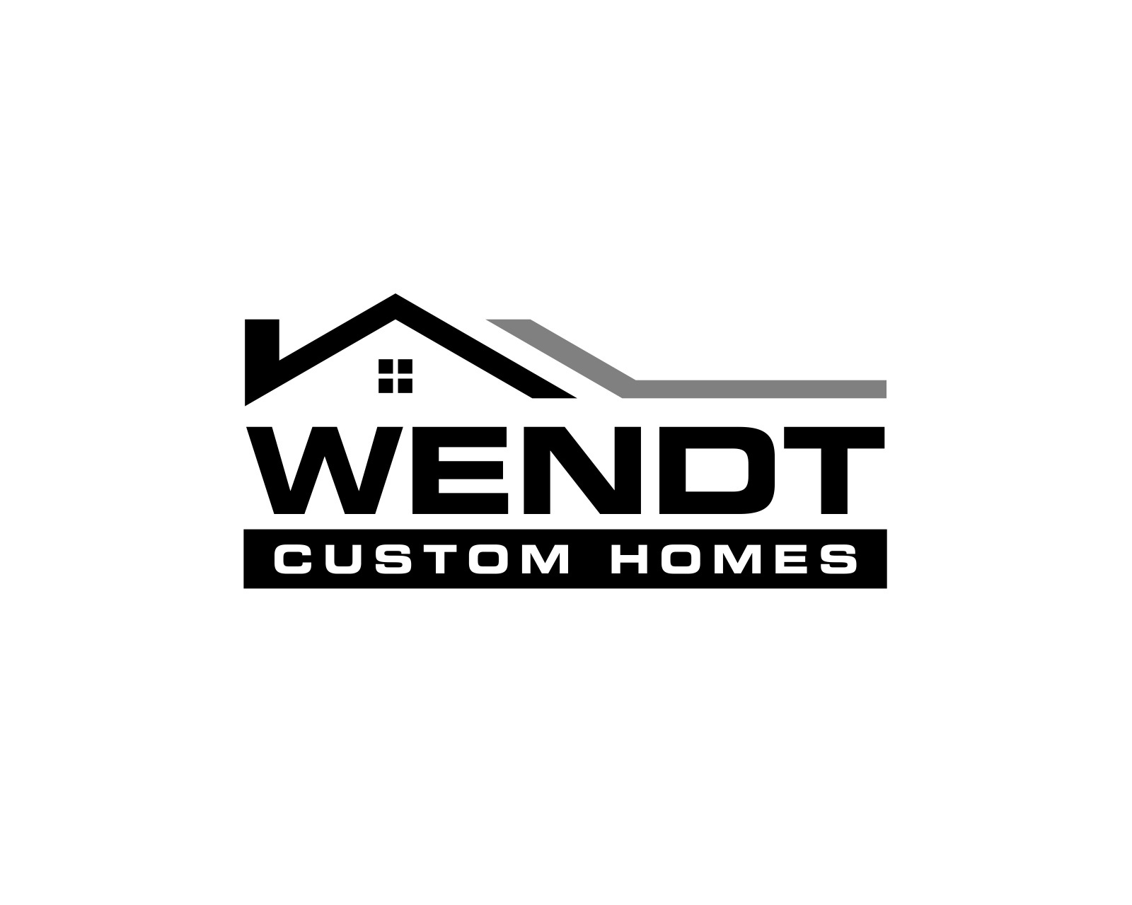 Logo Design entry 2261125 submitted by Tony_Brln to the Logo Design for Wendt Custom Homes run by jwendt418