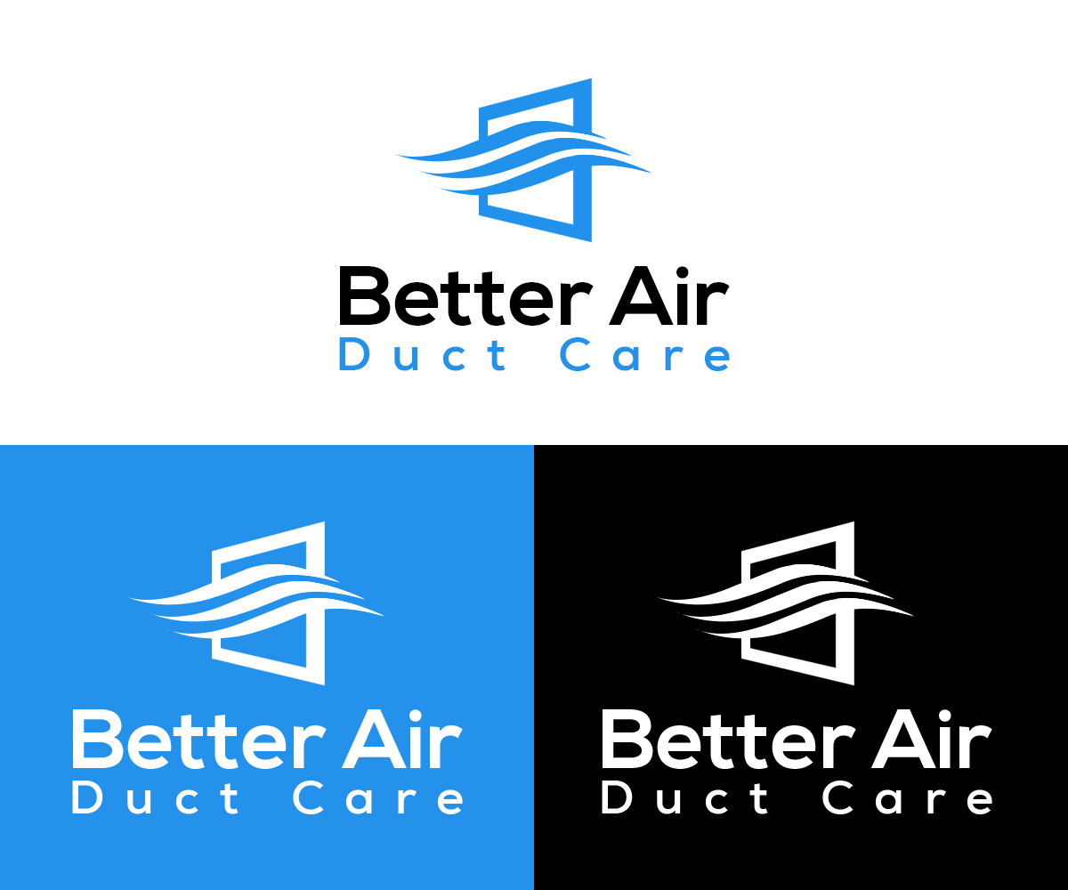 Logo Design entry 2262831 submitted by Hasibul_083 to the Logo Design for Better Air Duct Care run by Blackcar21
