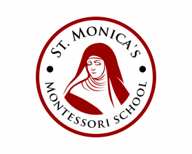 Logo Design entry 2264564 submitted by el majid to the Logo Design for St. Monica's Montessori school run by mgilbert
