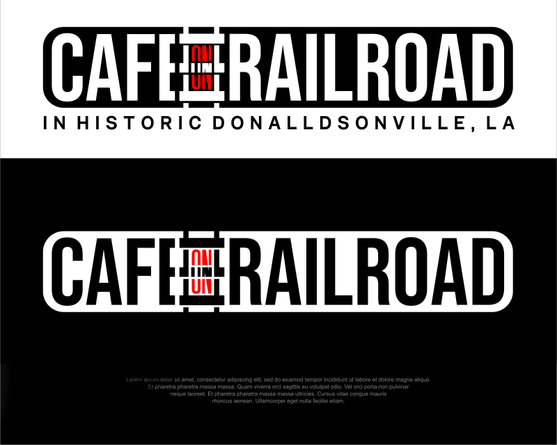 Logo Design entry 2264618 submitted by SATRI to the Logo Design for Cafe on Railroad  run by Amadoraida@yahoo.com 