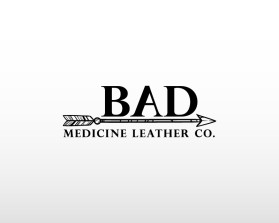 Logo Design entry 2265738 submitted by Tony_Brln to the Logo Design for Bad medicine leather co.  run by toppgunn680@gmail.com
