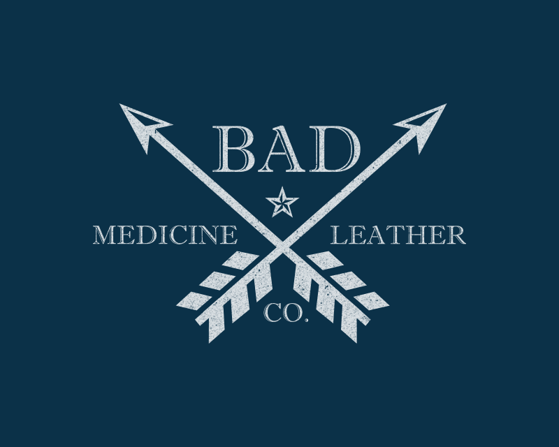 Logo Design entry 2265753 submitted by Ethan to the Logo Design for Bad medicine leather co.  run by toppgunn680@gmail.com