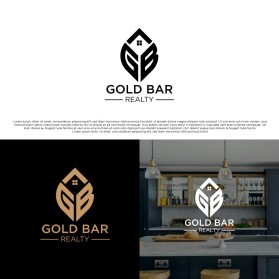 Logo Design entry 2266513 submitted by designershrutisingh to the Logo Design for Gold Bar Realty run by nickgohlke