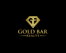 Logo Design entry 2266643 submitted by Ameer967 to the Logo Design for Gold Bar Realty run by nickgohlke