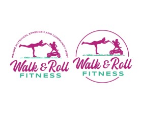 Logo Design entry 2266904 submitted by alanqosh to the Logo Design for Walk & Roll Fitness run by dzkcharity