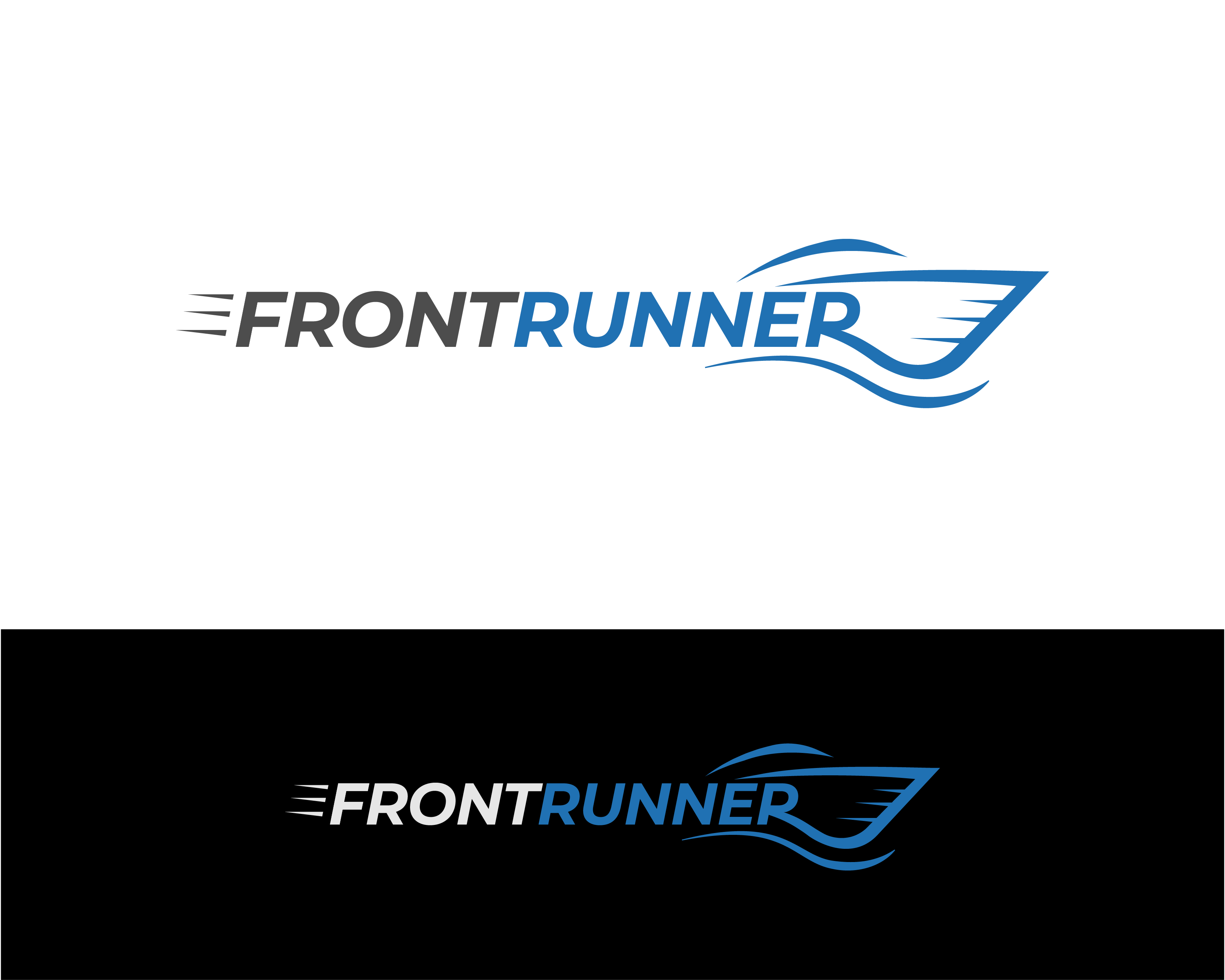 Logo Design entry 2268275 submitted by ezm to the Logo Design for FrontRunner run by Frontrunner2021