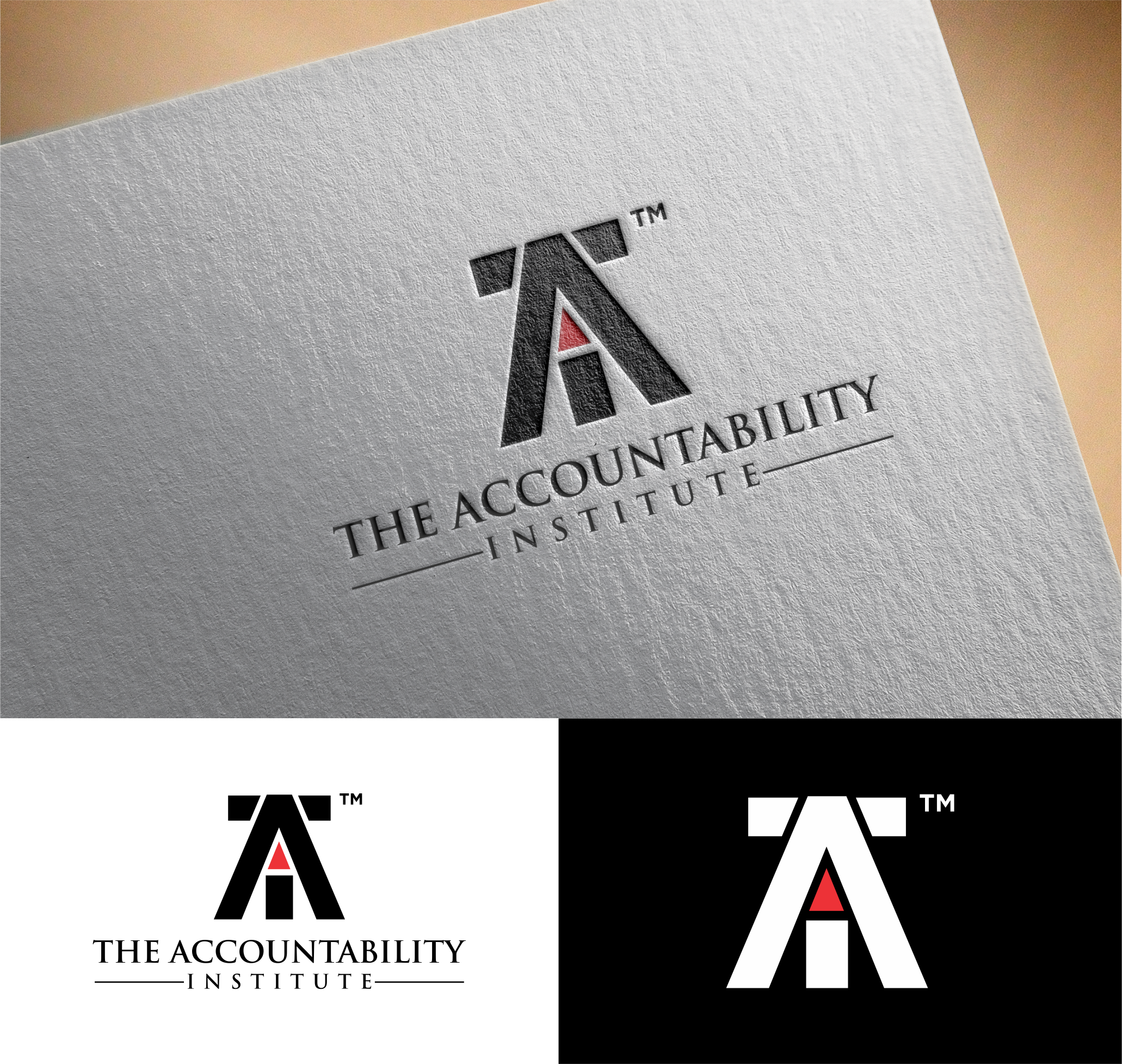 Logo Design entry 2268857 submitted by SinggihArt to the Logo Design for The Accountability Institute™ run by samsilverstein