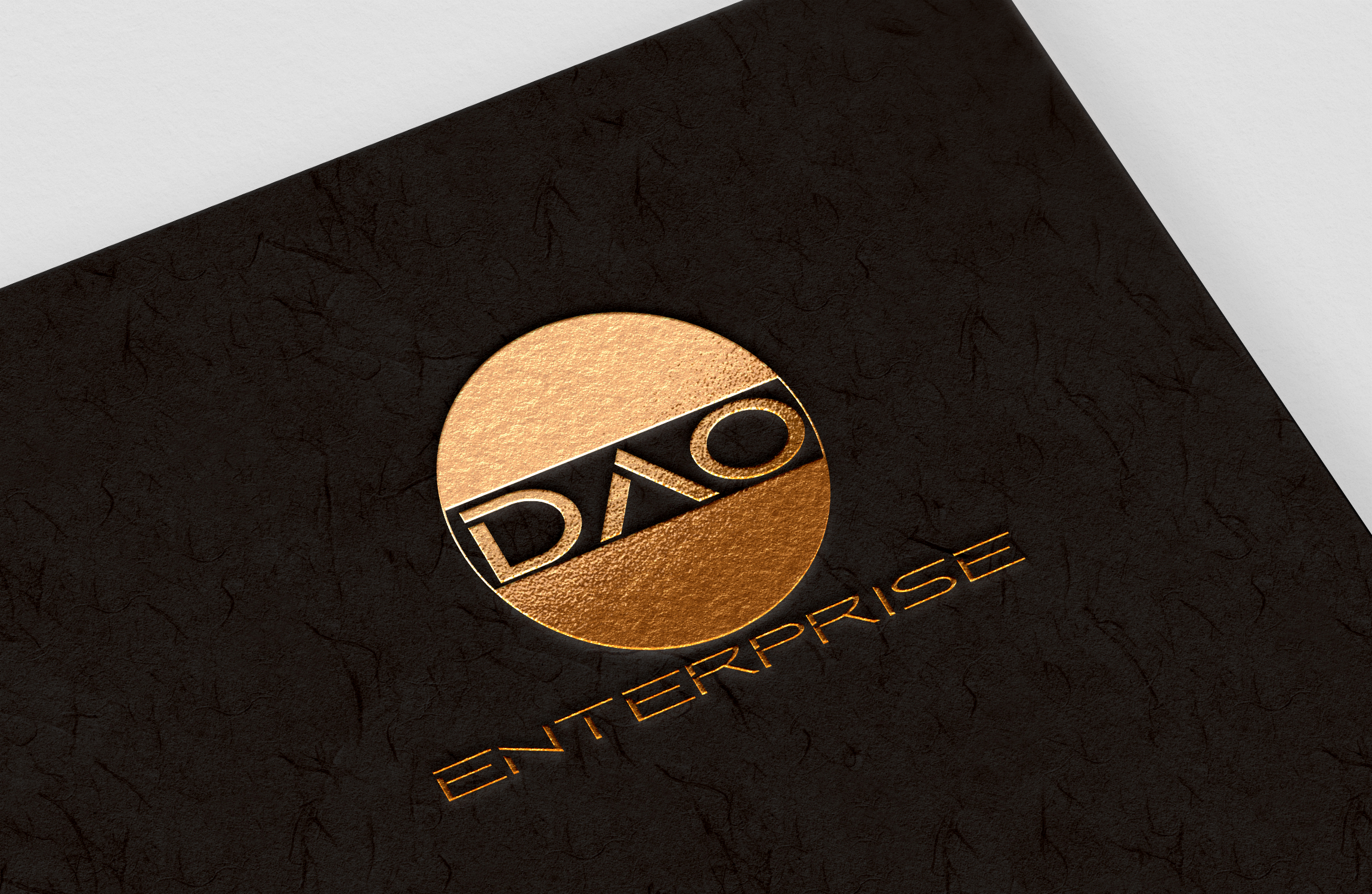 Logo Design entry 2270516 submitted by NowsarAhmed to the Logo Design for DAO Enterprise run by kvm
