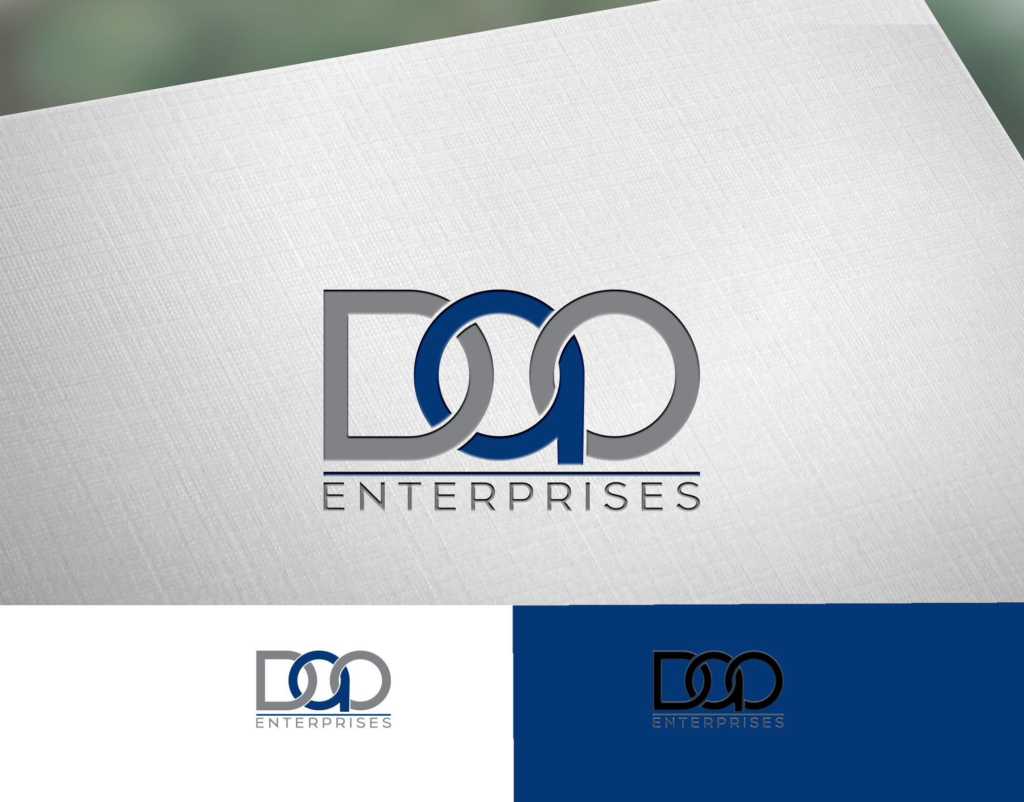 Logo Design entry 2270634 submitted by DeZain to the Logo Design for DAO Enterprise run by kvm