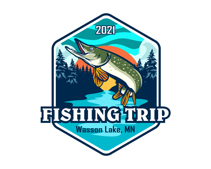 Logo Design entry 2270718 submitted by exvy to the Logo Design for Fishing Trip run by athomas5784