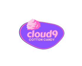 Logo Design Entry 2271605 submitted by Pyramid Graphics to the contest for Cloud 9 Cotton Candy run by Truvella