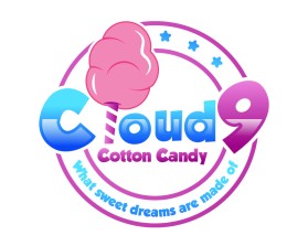 Logo Design entry 2271623 submitted by ninjadesign to the Logo Design for Cloud 9 Cotton Candy run by Truvella
