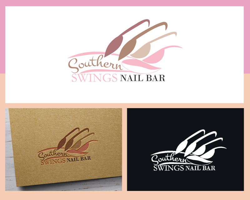 Logo Design entry 2274283 submitted by newtonmoulick to the Logo Design for Southern Swings Nail Bar run by duydtran504