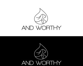 Logo Design entry 2274577 submitted by mela1 to the Logo Design for And Worthy run by jen9302@gmail.com