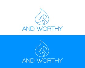 Logo Design entry 2274579 submitted by lacquer to the Logo Design for And Worthy run by jen9302@gmail.com