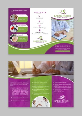 Brochure Design entry 2369592 submitted by ninjadesign