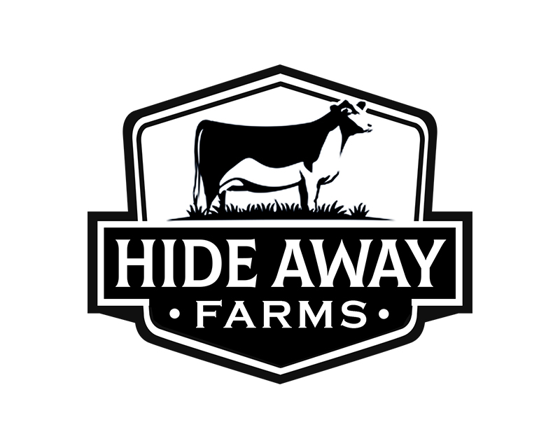 Black and White Farm Logo