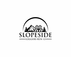 Logo Design entry 2279667 submitted by gembelengan to the Logo Design for Slopeside - Loggers Run 12 run by mkrempasky