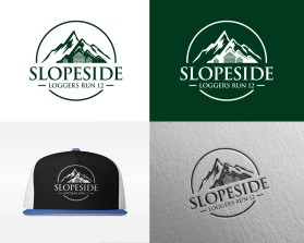 Logo Design entry 2279671 submitted by Marijana to the Logo Design for Slopeside - Loggers Run 12 run by mkrempasky