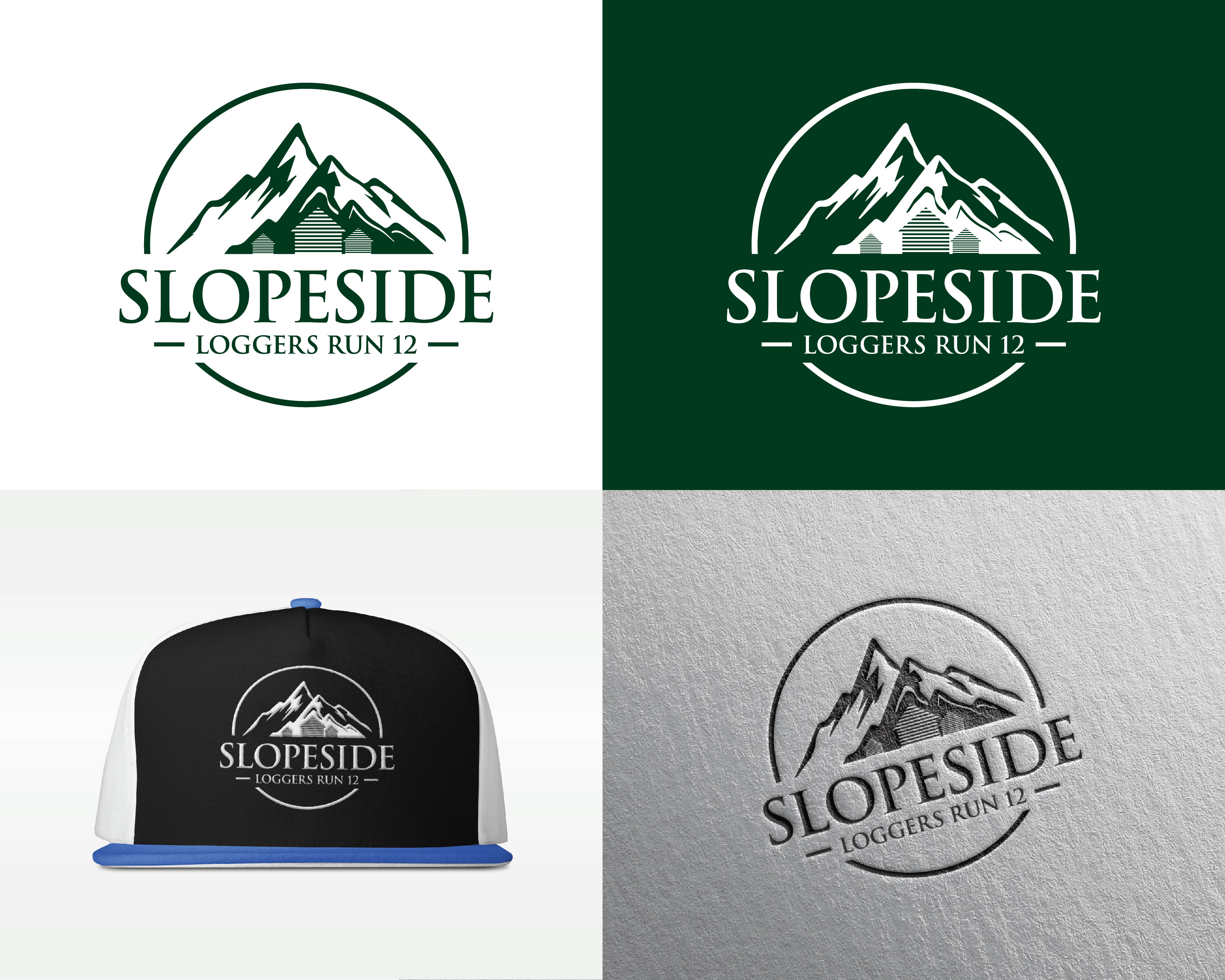 Logo Design entry 2279696 submitted by Ucil Usil to the Logo Design for Slopeside - Loggers Run 12 run by mkrempasky