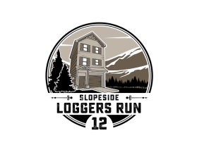 Logo Design entry 2279739 submitted by fai_art to the Logo Design for Slopeside - Loggers Run 12 run by mkrempasky