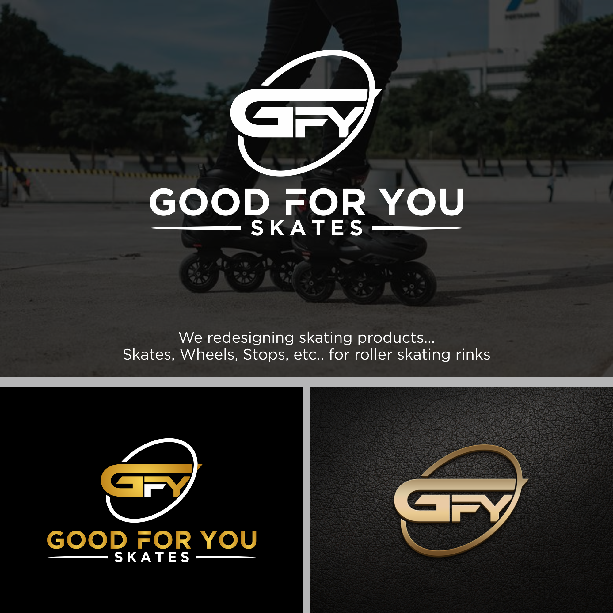 Logo Design entry 2280169 submitted by par to the Logo Design for Great For You Skates run by SClinton59